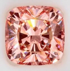 1.38Ct Vivid Pink VS2 IGI Certified Cushion Lab Grown Diamond(Diamond 19 569312690)