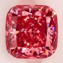 1.1Ct Vivid Pink VS1 IGI Certified Cushion Lab Grown Diamond(Diamond 19 569312691)
