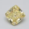 1.01Ct Fancy Light Yellow VS2 IGI Certified Cushion Lab Grown Diamond(Diamond 19 583302239)
