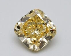 1.51Ct Fancy Yellow VS1 IGI Certified Cushion Lab Grown Diamond(Diamond 19 583302242)