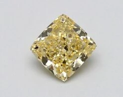 1.08Ct Fancy Yellow VS1 IGI Certified Cushion Lab Grown Diamond(Diamond 19 586340552)