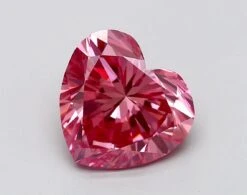 3.3Ct Vivid Pink SI1 IGI Certified Heart Lab Grown Diamond(Diamond 19 586340592)