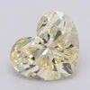 2.56Ct Intense Yellow VS2 IGI Certified Heart Lab Grown Diamond(Diamond 24 595381178) -NEWWORLD DIAMONDS 595381178