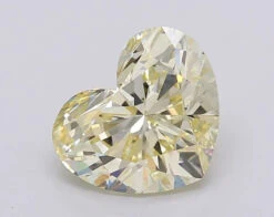 2.56Ct Intense Yellow VS2 IGI Certified Heart Lab Grown Diamond(Diamond 24 595381178)