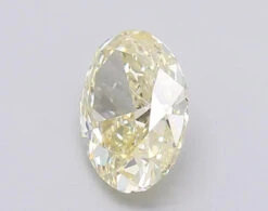 1.52Ct Fancy Yellow SI1 IGI Certified Oval Lab Grown Diamond(Diamond 24 595381265)