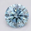 1.23Ct Vivid Blue VS1 IGI Certified Round Lab Grown Diamond(Diamond 24 595381289) 2 1.23Ct Vivid Blue VS1 IGI Certified Round Lab Grown Diamond(Diamond 24 595381289) -NEWWORLD DIAMONDS 595381289