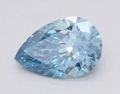 1.04Ct Vivid Blue VS1 IGI Certified Pear Lab Grown Diamond(Diamond 24 595381300)