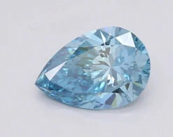 1.02Ct Vivid Blue VVS2 IGI Certified Pear Lab Grown Diamond(Diamond 24 595381307)