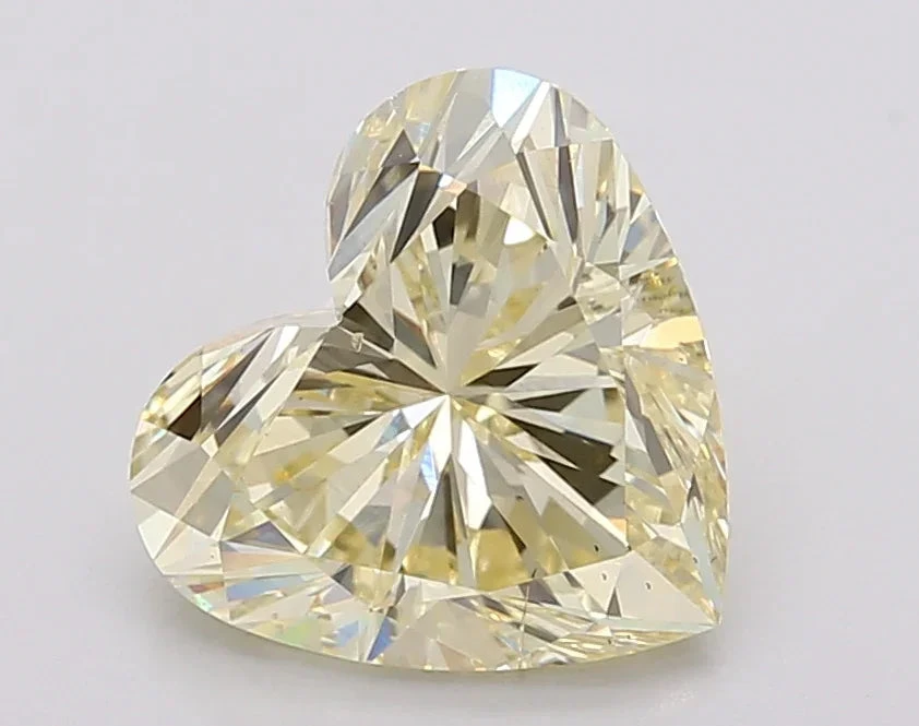2.75Ct Intense Yellow SI1 IGI Certified Heart Lab Grown Diamond(Diamond 24 603370451) 3 2.75Ct Intense Yellow SI1 IGI Certified Heart Lab Grown Diamond(Diamond 24 603370451)
