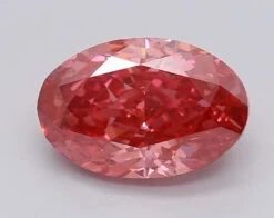 2.02Ct Vivid Pink VS1 IGI Certified Oval Lab Grown Diamond(Diamond 24 608377064)