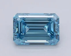 2.52Ct Vivid Blue VS1 IGI Certified Emerald Lab Grown Diamond(Diamond 24 608377108)