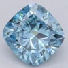 2.49Ct Vivid Blue VS1 IGI Certified Cushion Lab Grown Diamond(Diamond 24 608377111) -NEWWORLD DIAMONDS 608377111