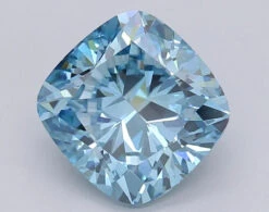 2.49Ct Vivid Blue VS1 IGI Certified Cushion Lab Grown Diamond(Diamond 24 608377111)