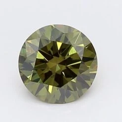 2.01Ct Deep Green VS1 IGI Certified Round Lab Grown Diamond(Diamond 19 610328223)