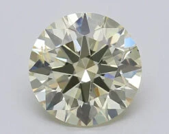 2.01Ct Fancy Yellow SI1 IGI Certified Round Lab Grown Diamond(Diamond 24 611357452)