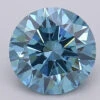 1.5Ct Vivid Blue VVS2 IGI Certified Round Lab Grown Diamond(Diamond 24 611390174) 1 1.5Ct Vivid Blue VVS2 IGI Certified Round Lab Grown Diamond(Diamond 24 611390174) -NEWWORLD DIAMONDS 611390174