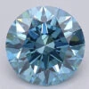 1.46Ct Vivid Blue VS2 IGI Certified Round Lab Grown Diamond(Diamond 24 611390203) -NEWWORLD DIAMONDS 611390203