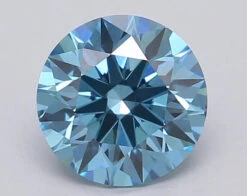 1.53Ct Vivid Blue VS2 IGI Certified Round Lab Grown Diamond(Diamond 24 613349378)