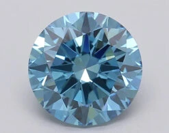 2.02Ct Vivid Blue VVS2 IGI Certified Round Lab Grown Diamond(Diamond 24 613349401)
