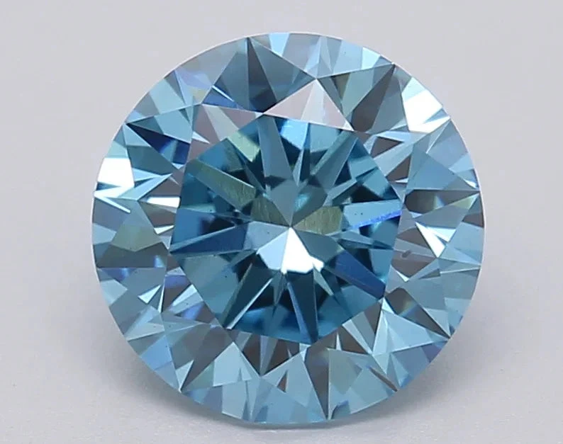 1.77Ct Vivid Blue VS2 IGI Certified Round Lab Grown Diamond(Diamond 24 613349417) 3 1.77Ct Vivid Blue VS2 IGI Certified Round Lab Grown Diamond(Diamond 24 613349417)