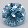 2.01Ct Vivid Blue VS1 IGI Certified Round Lab Grown Diamond(Diamond 24 613349422) -NEWWORLD DIAMONDS 613349422