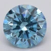 2.01Ct Vivid Blue VS1 IGI Certified Round Lab Grown Diamond(Diamond 24 613349424) -NEWWORLD DIAMONDS 613349424