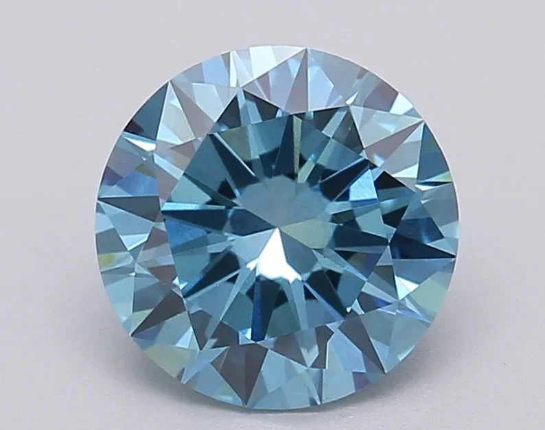 1.5Ct Vivid Blue VS1 IGI Certified Round Lab Grown Diamond(Diamond 24 613349427) 3 1.5Ct Vivid Blue VS1 IGI Certified Round Lab Grown Diamond(Diamond 24 613349427)