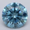 2.01Ct Vivid Blue VS1 IGI Certified Round Lab Grown Diamond(Diamond 24 613349432) -NEWWORLD DIAMONDS 613349432