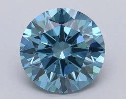 2.01Ct Vivid Blue VS1 IGI Certified Round Lab Grown Diamond(Diamond 24 613349432)