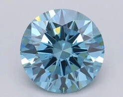 1.98Ct Vivid Blue VS1 IGI Certified Round Lab Grown Diamond(Diamond 24 615361310)