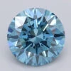 1.97Ct Vivid Blue VS1 IGI Certified Round Lab Grown Diamond(Diamond 24 615361328) 2 1.97Ct Vivid Blue VS1 IGI Certified Round Lab Grown Diamond(Diamond 24 615361328) -NEWWORLD DIAMONDS 615361328