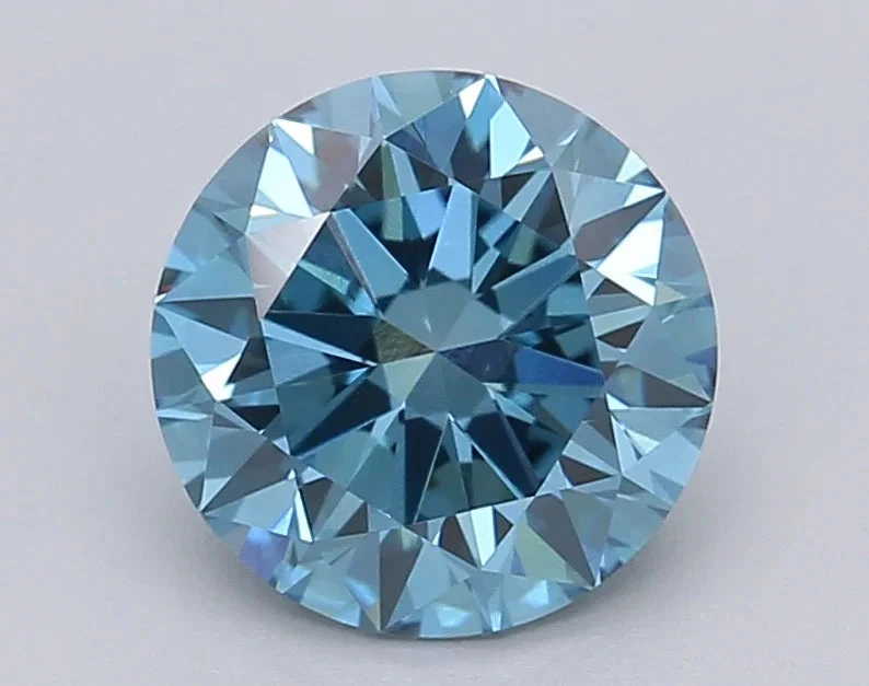 1.48Ct Vivid Blue VVS2 IGI Certified Round Lab Grown Diamond(Diamond 24 615361332) 3 1.48Ct Vivid Blue VVS2 IGI Certified Round Lab Grown Diamond(Diamond 24 615361332)