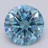 1.5Ct Vivid Blue VVS2 IGI Certified Round Lab Grown Diamond(Diamond 24 615361338)