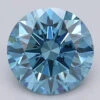 2.52Ct Vivid Blue VVS2 IGI Certified Round Lab Grown Diamond(Diamond 24 615361340) 2 2.52Ct Vivid Blue VVS2 IGI Certified Round Lab Grown Diamond(Diamond 24 615361340) -NEWWORLD DIAMONDS 615361340