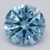 2.46Ct Vivid Blue VS2 IGI Certified Round Lab Grown Diamond(Diamond 24 615361341) -NEWWORLD DIAMONDS 615361341