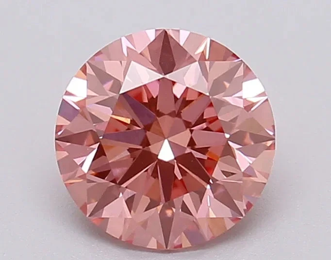 1.02Ct Vivid Pink VVS2 IGI Certified Round Lab Grown Diamond(Diamond 24 615366878) 3 1.02Ct Vivid Pink VVS2 IGI Certified Round Lab Grown Diamond(Diamond 24 615366878)