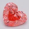 0.98Ct Vivid Pink VS2 IGI Certified Heart Lab Grown Diamond(Diamond 24 615366961)