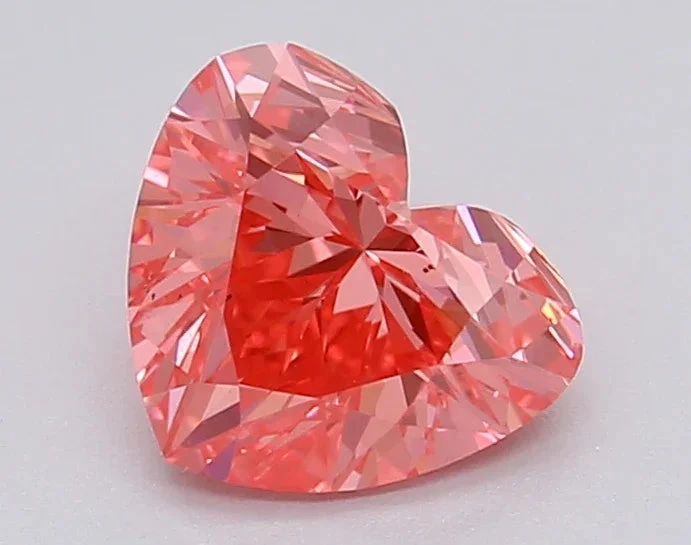 0.98Ct Vivid Pink VS2 IGI Certified Heart Lab Grown Diamond(Diamond 24 615366961) 3 0.98Ct Vivid Pink VS2 IGI Certified Heart Lab Grown Diamond(Diamond 24 615366961)