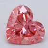 1.04Ct Vivid Pink VS1 IGI Certified Heart Lab Grown Diamond(Diamond 24 615366971) -NEWWORLD DIAMONDS 615366971