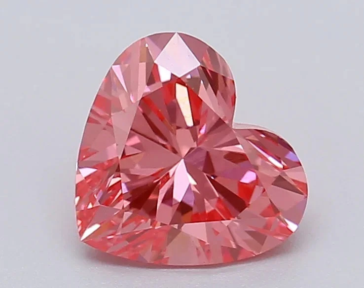 1.04Ct Vivid Pink VS1 IGI Certified Heart Lab Grown Diamond(Diamond 24 615366971) 3 1.04Ct Vivid Pink VS1 IGI Certified Heart Lab Grown Diamond(Diamond 24 615366971)