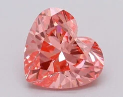 1.04Ct Vivid Pink VS2 IGI Certified Heart Lab Grown Diamond(Diamond 24 615366984)