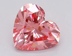 1.05Ct Vivid Pink VS1 IGI Certified Heart Lab Grown Diamond(Diamond 24 615366996)