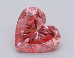 1.02Ct Vivid Pink VS1 IGI Certified Heart Lab Grown Diamond(Diamond 24 615366997)