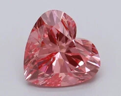 1.04Ct Vivid Pink VS2 IGI Certified Heart Lab Grown Diamond(Diamond 24 615367005)