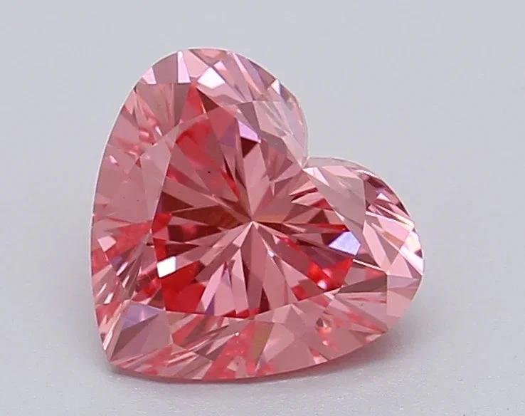1.04Ct Vivid Pink VS1 IGI Certified Heart Lab Grown Diamond(Diamond 24 615367007) 3 1.04Ct Vivid Pink VS1 IGI Certified Heart Lab Grown Diamond(Diamond 24 615367007)