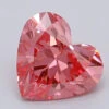 1.04Ct Vivid Pink VS1 IGI Certified Heart Lab Grown Diamond(Diamond 24 615367026) -NEWWORLD DIAMONDS 615367026
