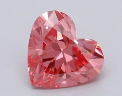 1.04Ct Vivid Pink VS1 IGI Certified Heart Lab Grown Diamond(Diamond 24 615367026)