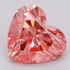1.04Ct Vivid Pink VS1 IGI Certified Heart Lab Grown Diamond(Diamond 24 615367035) -NEWWORLD DIAMONDS 615367035