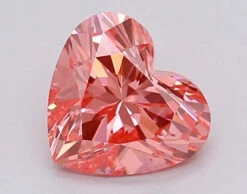 1.04Ct Vivid Pink VS1 IGI Certified Heart Lab Grown Diamond(Diamond 24 615367035)