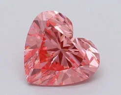 1.04Ct Vivid Pink VS2 IGI Certified Heart Lab Grown Diamond(Diamond 24 615367047)